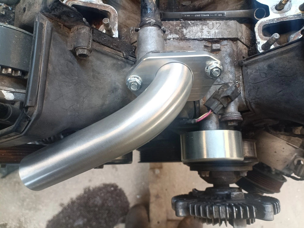 Water Pump Billet Inlet with tube