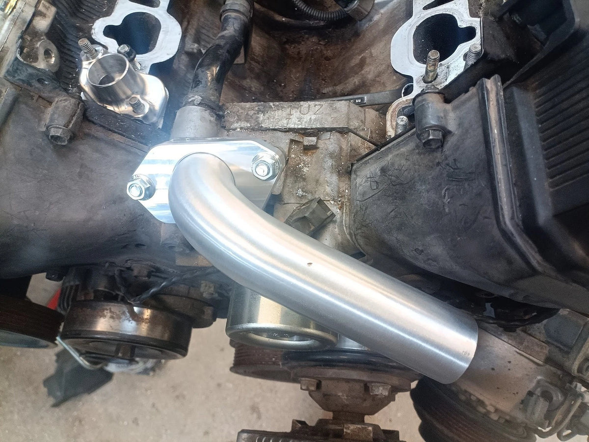 Water Pump Billet Inlet with tube