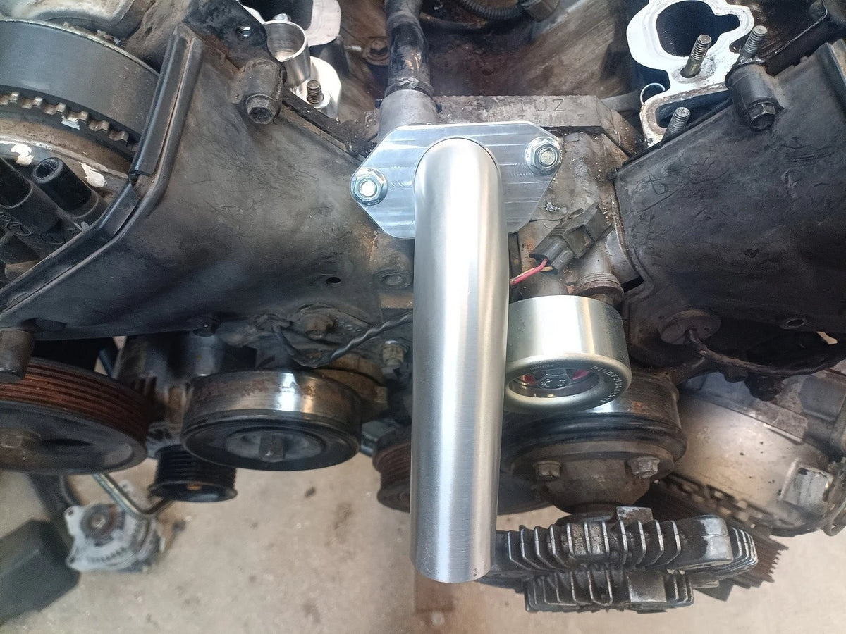 Water Pump Billet Inlet with tube