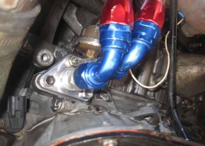 1UZFE, 2UZFE and 3UZFE Remote Oil Filter Adapter